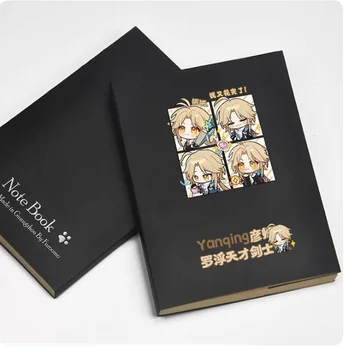 Anime Honkai: Estrela Ferroviário De Yanqing Diário Caderno Escolar De Papel Agenda Horário Planner Caderno De Presente Para As Crianças Cadernos De 1794.