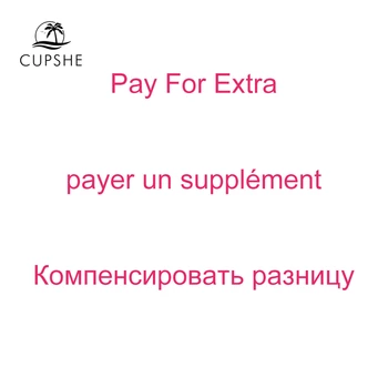 CUPSHE Pagar Extra ( por Favor, Não Paga Se Não Negociada )