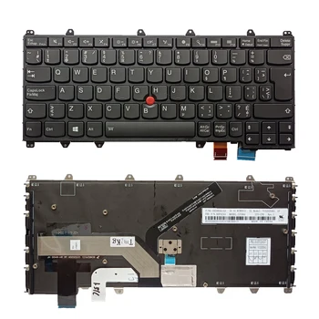 Novo PARA o IBM Lenovo ThinkPad Yoga 260 Y370 X380 Teclado Retroiluminado CF balck quadro