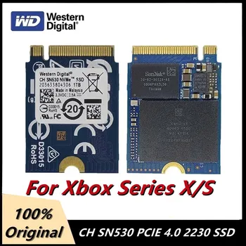 Original Western Digital WD CH SN530 1TB 2230 SSD M. 2 PCIE 4.0 X 2 Unidade de Estado Sólido SSD Para Xbox Série X/S Avançada Jogos