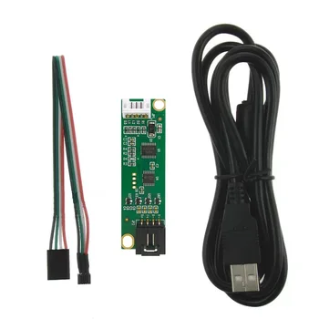 4-Fio Pequena Interface De Toque Resistive do Vidro do Digitalizador USB do Painel Controlador de Placa de Placa de Kit