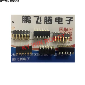 5PCS/LOTES Taiwan Yuanda MERGULHO EPI-06-V interruptor dip 6 dígitos tecla de piano lado tipo dial 6P interruptor de código direto ligue 2.54