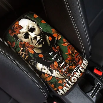 Michael Myers Carro Braço Caixa de Tampa de Protecção para os Homens, as Mulheres Filme de Terror Assassino Decoração de Halloween Universal de Acessórios para carros