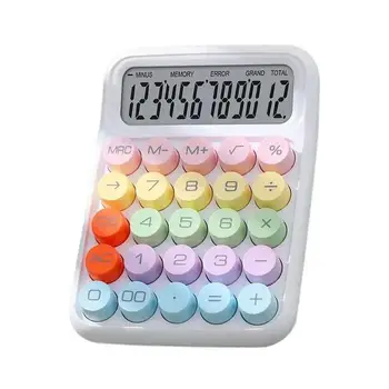 Calculadora Para a Escola Bonito Calculadora Para a Escola Botões Grandes de LCD Visor da Calculadora Para Escritórios em Casa E Escola de Negócios