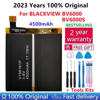 2023 Quente BV6000 Bateria 100% Original Para BLACKVIEW BV6000S da Bateria do Telefone Móvel de 4500mAh Com Número de Rastreamento