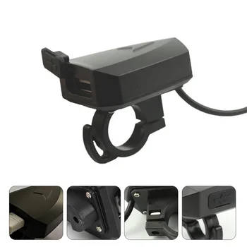 Telefone móvel de Carregamento USB de Alimentação Conserto da Motocicleta Adaptador de Alimentação de Material Compósito Para