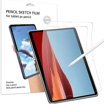 Papel Sentir Protector de Ecrã Anti-Brilho Para o Surface Pro 8 9 X 2019 2021 de 13 polegadas animal de ESTIMAÇÃO Matte Pintura Escrita Filme