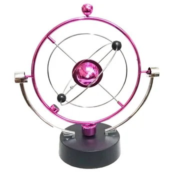 Newton-Pêndulo Bola Bola De Equilíbrio De Rotação Movimento Perpétuo Ciência Física Pêndulo Brinquedo De Física Copo Artesanato Casa Decortion