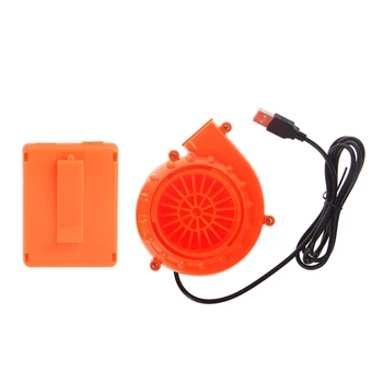 Elétrico Mini Ventilador do Soprador de Ar Para o Brinquedo Inflável Fantasia de Boneca Alimentado