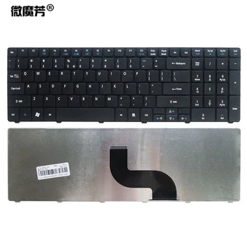 Nova inglês do teclado do portátil Acer Aspire 7738G 7751 7552 7552G 7535 7535G 7735G 7735Z 7735ZG-NOS