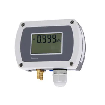 limpeza de quarto de pressão diferencial monitor de HVAC transmissor de pressão