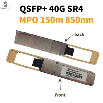 QSFP-40G-SR4 QSFP+ 40G SR4 MPO 150m 850nm Módulo SFP Transceiver Módulo DDM Função Compatível com a huawei mikrotik Cisco
