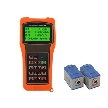 preço baixo TUF-2000H-1 Portátil postado fora do ultra-sônico medidor de vazão, a vazão de vapor detector de pipeline de medidores de vazão