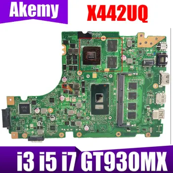 X442UQ placa-mãe para ASUS VivoBook X442UQR X442UF X442UNR X442URR R419U 4G/8G i3 i5 i7 GT930MX GT940MX Laptop placa-Mãe