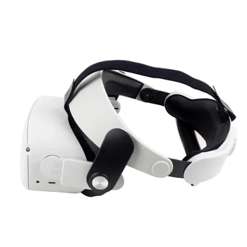 Ajustável Halo Cinta de Cabeça, Apropriado para o Oculus Quest 2 VR Cabeça Tiras de Aumentar o Apoio a Melhorar a Força VR