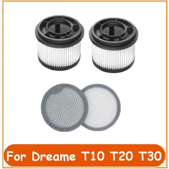 Para Dreame T10 T20 T30 Aspirador de pó Portátil HEPA Lavável Filtro de Substituição de Acessórios de Alta Eficiência, Filtro de