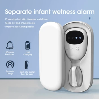 Sem Fio Enuresis Alarme Xixi Alarme Com Receptor De Clip-On Transmissor Enuresis Lembrete Dispositivo Para Crianças Potty
