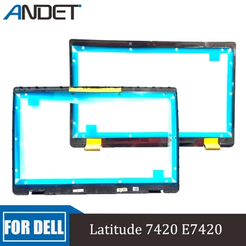Novo Original Para Dell Latitude 7420 E7420 Portátil do LCD do painel Frontal Moldura do Ecrã de Habitação Shell B Capa Preta H24WG 0H24WG