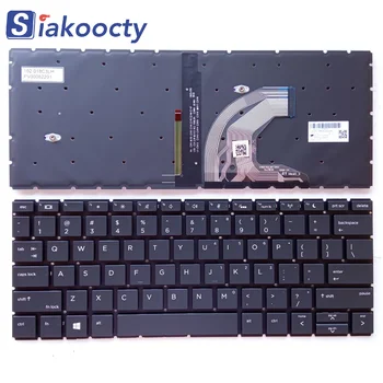 Novo HP ProBook 430 G6 435 G6 Teclado do Laptop de US Preto Com Backlit