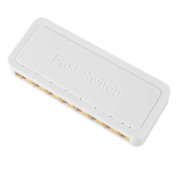 8 Portas RJ45 Gigabit Switch Ethernet 1000 Mbps Mini-Comutadores de Rede Ethernet VLAN Divisor de Lan Hub Switch Plug UE