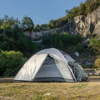 Tenda Ao Ar Livre Deserto, Caminhadas, Montanhismo, Camping Portátil Dossel De Proteção Contra O Sol, Protecção De Chuva Profissional Tenda