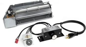 Lareira, Ventilador Kit para Astria e Superior, Rotom HB-RB250 | Rolamento, Silencioso, Alto Fluxo de Ar, Energia Eficiente