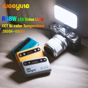 VILTROX S05 RGB LED Luz de Vídeo Mini Câmera Preencher de Luz da Cor Completa de celular com Câmera de Fotografia Foto Vlog Vídeo de Iluminação de Controle de Aplicativo