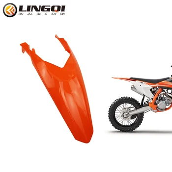 LingQi Motos Acessórios SX85 de Plástico PP Cauda de pára-lama Moto pára-choque Traseiro Para KTM85 Poço Bicicleta da Sujeira