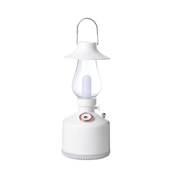 Retro Lanterna de Campismo sem Fio Humidificador do Ar as Luzes Recarregáveis USB Noite, as Luzes de Neblina Maker Casa Camping LED