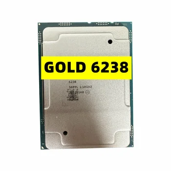 Usado Xeon OURO 6238 2.1 GHz 30.25 M Cache De 22 Núcleos 44-Thread 140W LGA3647 CPU Processador GOLD6238 Frete Grátis