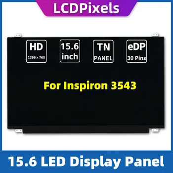 LCD Pixels De 15,6 Polegadas Tela do Laptop Para o Inspiron 3543 Matriz de 1366*768 EDP 30 Pinos TN Tela
