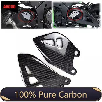 3K Plena Seca de Fibra de Carbono, Guardas Calcanhar de Cobre Kit de Motocicleta Corpo de kits Para a Kawasaki ZX10R 2011-2022