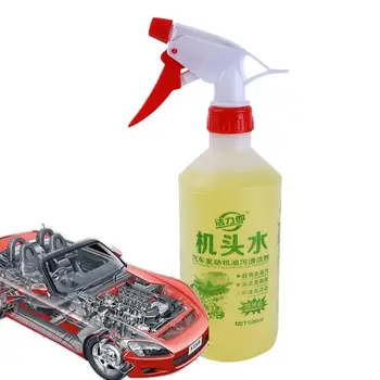 500ML Compartimento do Motor Cleaner Remove Óleo Pesado Janela do Carro Aspirador de Limpeza do Mecanismo de Agente de Limpeza Acessório do Carro, Limpeza do Carro