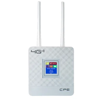 4G LTE CPE Router de Wifi da CAT4 150Mbps Wireless Router 4G LTE SIM Wifi Roteador Com Antena de WAN/LAN RJ45