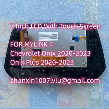 NOVO OEM 7 Polegadas LCD Com Tela de Toque Para o Chevrolet Onix Plus Tracker MYLINK Carro Jogador de Multimédios da Navegação Raido
