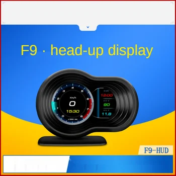 Carro do carro da exposição de modificação obd LCD multi-função de instrumento portátil de alta-definição hud head-up display