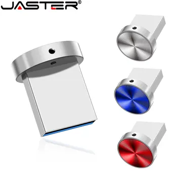 JASTER Mini Impermeável Unidades Flash USB de 128 gb Livres Logotipo Personalizado Pen Drive USB 2.0 Vara de 64GB 32GB 16GB Criativa de Presente de um Stick USB