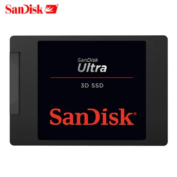 SanDisk SSD, Disco de Estado Sólido Ultra 3D Interno, 250 gb de capacidade de 1tb e 2tb SATA III HDD Unidade de disco Rígido de 500GB de 560MB/S Para Notebook PC Desktop