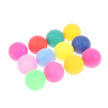 50 peças Coloridas Bolas de Ping-Pong 40mm de Entretenimento Bola de Tênis de Mesa mistura de Cores para o Jogo de Loteria Atividade ao ar livre Suprimentos