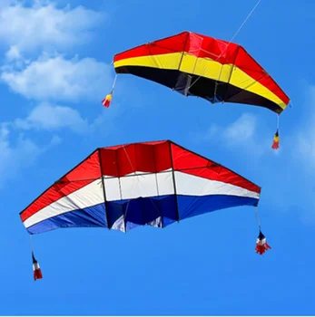 frete grátis asa de pipas para adultos pipas de nylon ripstop força do kite flyingbear arco-íris profissional de parapente arco-íris de alta