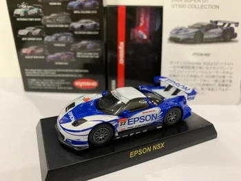 1:64 KYOSHU Honda EPSON NSX Corrida #32 Fundido Coleção de Simulação de Liga Carro Modelo de Brinquedos para as Crianças