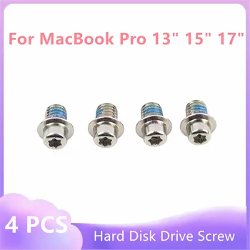 4PCS HDD SSD Torx T6 de Montagem da Unidade de Disco Rígido Parafuso Para MacBook Pro A1342 13