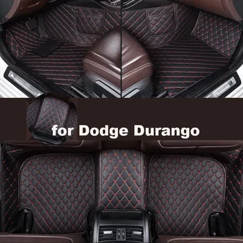 Autohome Carro Tapetes Para Dodge Durango 2004-2019 Ano Versão Atualizada Do Pé Coche Acessórios Tapetes