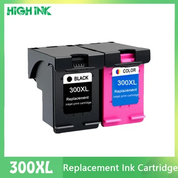 Compatível 300XL Cartucho de Tinta de Substituição para HP 300 XL HP300 Deskjet D1660 D2560 D5560 F2420 F2480 F4210 F2492 Impressoras