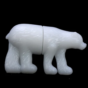 polar urso Marrom pen drive 4GB 8GB 16GB 32GB 64GB animais dos desenhos animados usb flash drive pendrive de 128GB de 256GB de memória stick branco u vara