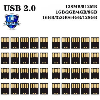 pendrive USB 2.0 curta do disco de U chip flash drive 4GB 8GB 16GB 32GB 64GB pen drive usb unidade de semi-acabados de memória stick usb
