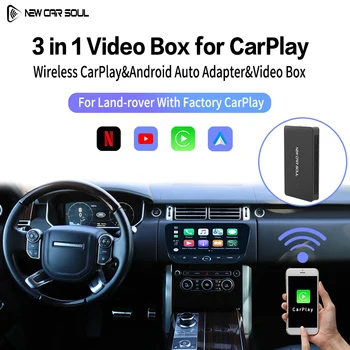 Sem Fio Carplay Ai Caixa Android 13 De Suporte Da Netflix Spotif Caixa De Tv Android Auto Multimídia Sem Fio Caixa De Adaptador Para A Audi Renault